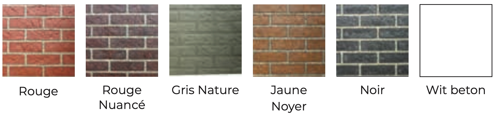 Toepasbare afwerkingen